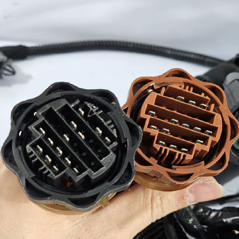  دسته سیم موتور پژو پارس TU5 (کد 1638 - 2224) برند دناکو 