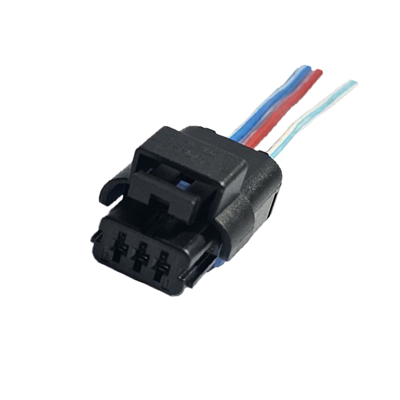  سوکت 3 فیش سوزنی چراغ جلو پژو 206 - سوکت 3 فیش سوزنی چراغ جلو مناسب برای پژو 206 