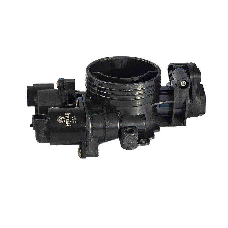  دریچه گاز کامل مکانیکی پژو 206 تیپ 2 پلاستیکی 