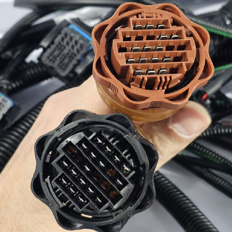  دسته سیم موتور پژو پارس پدال برقی 