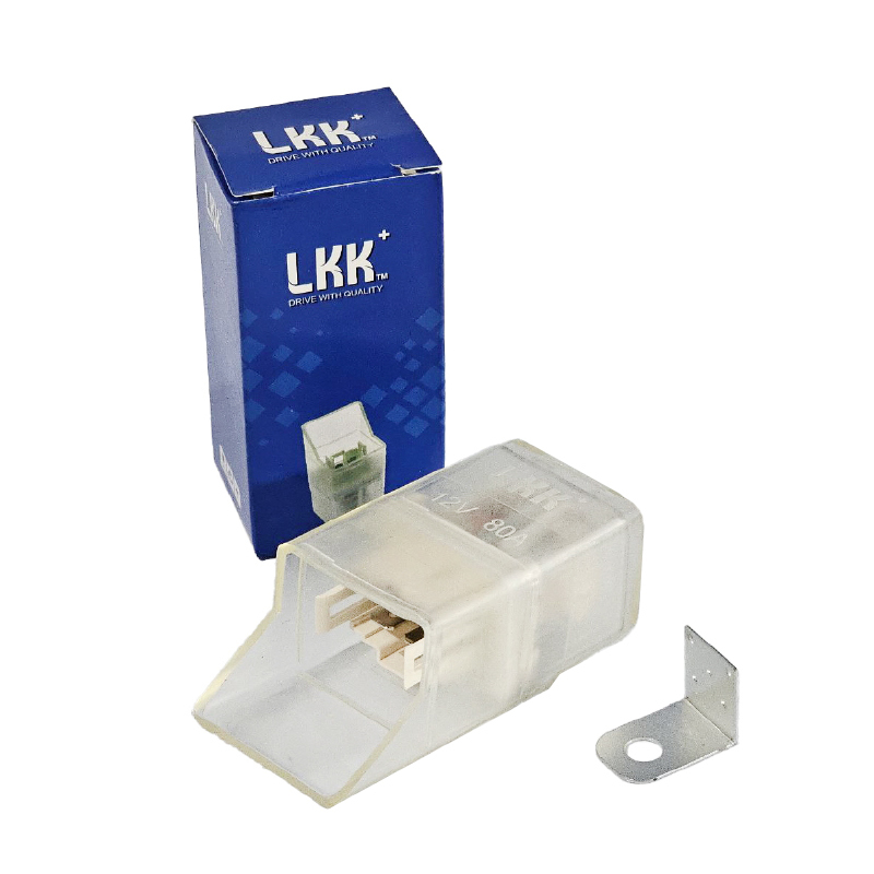 رله فن یک قلو شیشه ای پراید انژکتور برند LKK 
