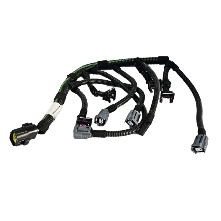 دسته سیم سوزن انژکتور سوکت بیضی سمند ef7 - دسته سیم سوزن انژکتور ef7 موتور ملی IK00098080