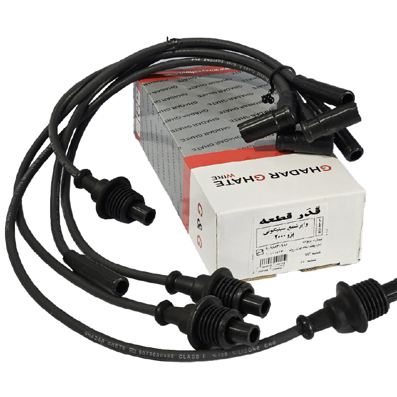  وایر شمع پژو 405 - وایر شمع پژو 405 (2000) سر سیم برنجی برند قدر قطعه 