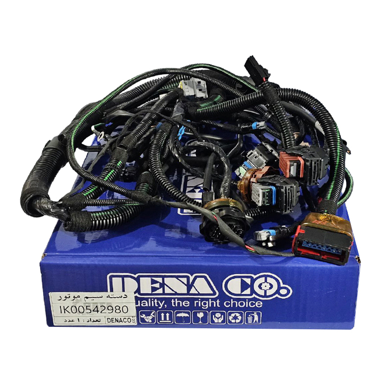  دسته سیم موتور پژو پارس TU5 (کد IK00542980) برند دناکو 