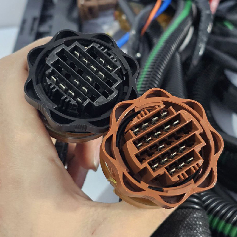 دسته سیم موتور دو گانه زیمنس سوکت کور پارس کد X7V8021433 