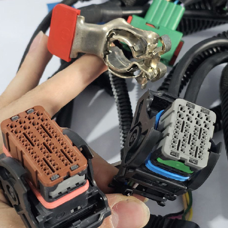  دسته سیم موتور پژو 206 صندوق دار tu5 بدون abs - دسته سیم موتور پژو 206 صندوق دار کد 9661338580 