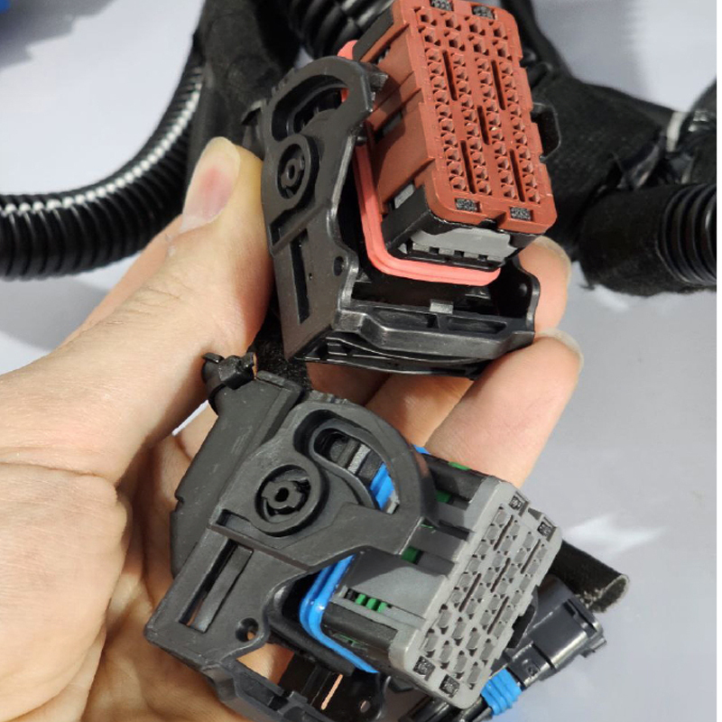  دسته سیم موتور پژو 206 تیپ 5 بوش ECU 7.4.5 (کد 9661323780) برند دناکو 