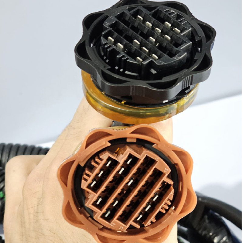  دسته سیم موتور ssat پژو 405 و پارس (کد YG20242268) برند دناکو 