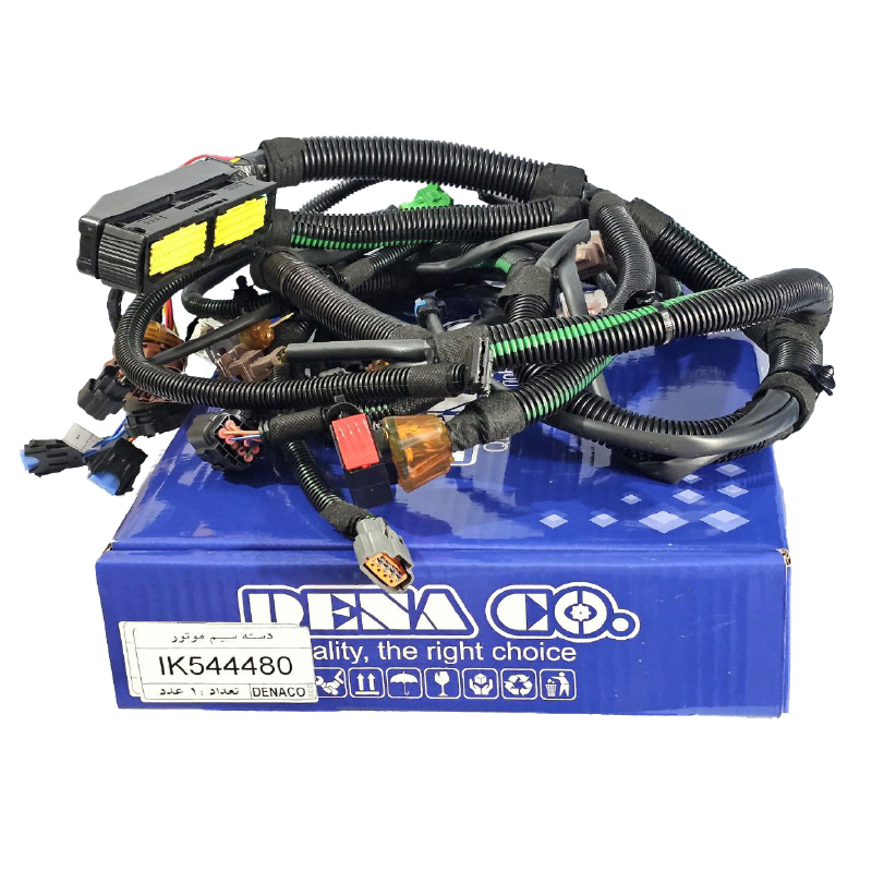  دسته سیم موتور زیمنس بایفیول پژو 405 و پارس MGH80 (کد IK544480) برند دناکو 